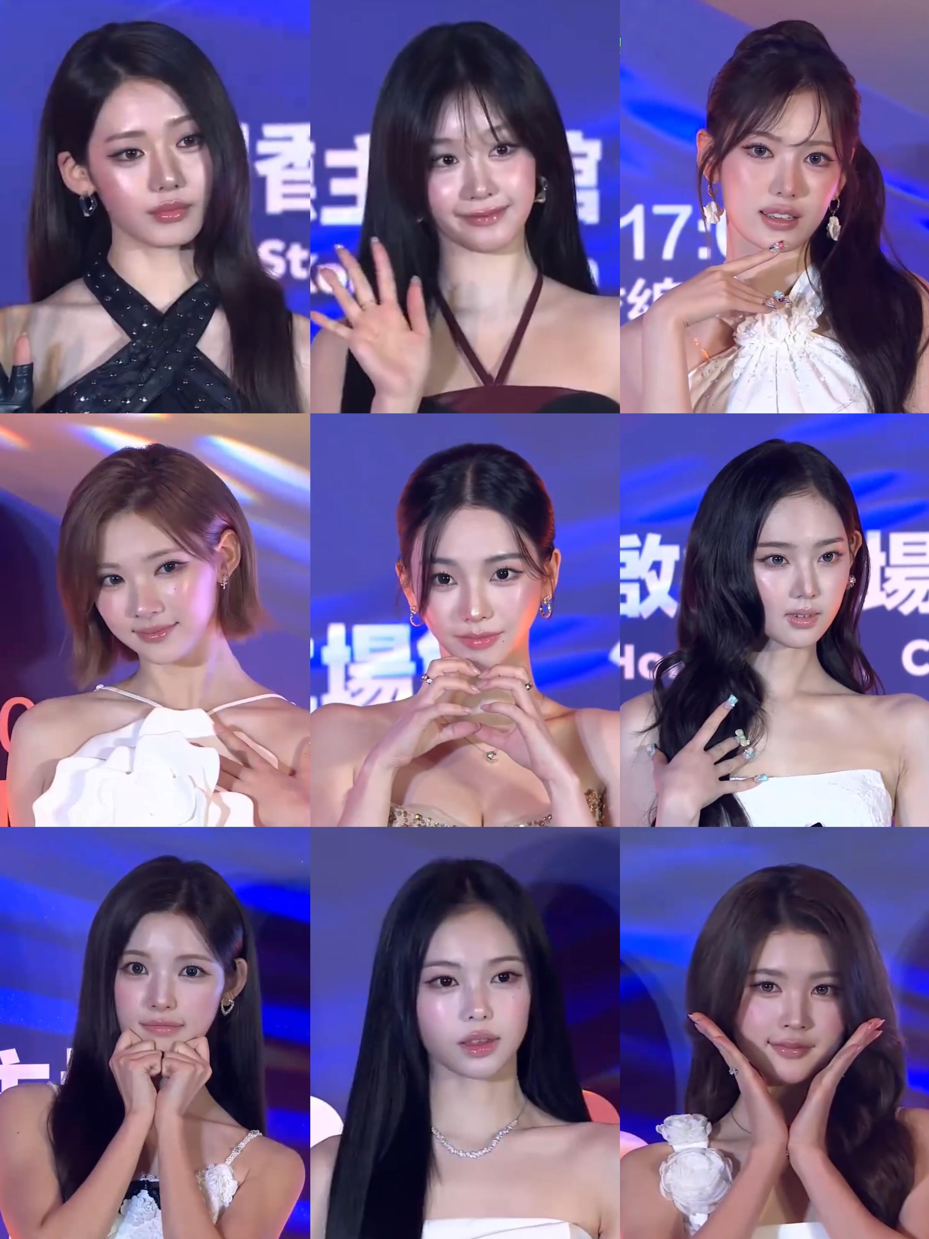 这才是美女啊粗看大框架都大差不差细看每个人都有每个人的特点….