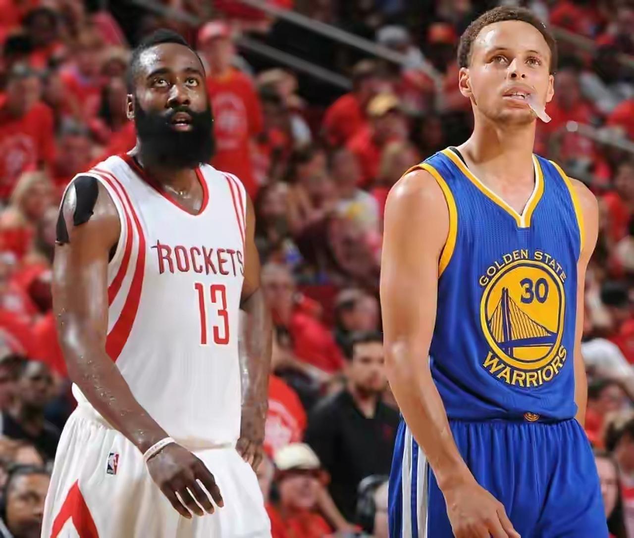 “当哈登接近我的纪录时，确实让我紧张！”库里谈到哈登曾逼近自己的三分球纪录时说。