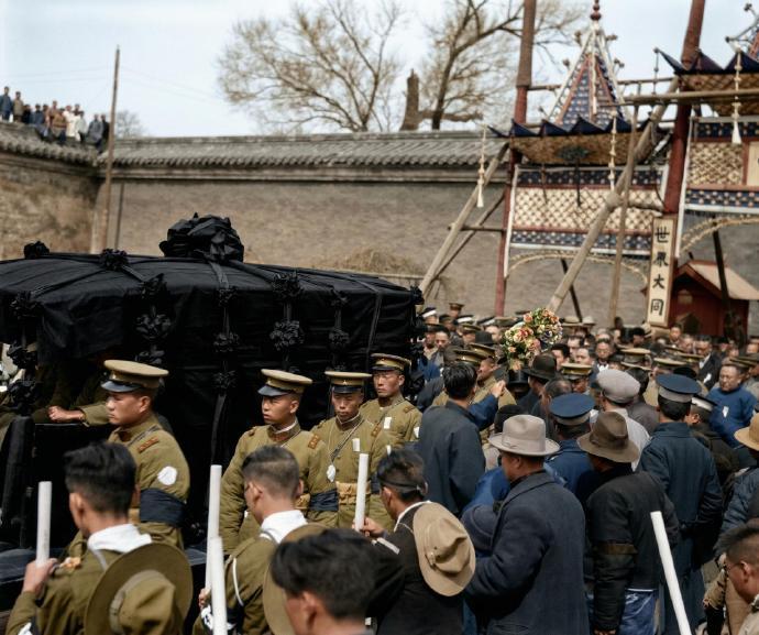 摄影记录历史-1925年3月孙中山的葬礼