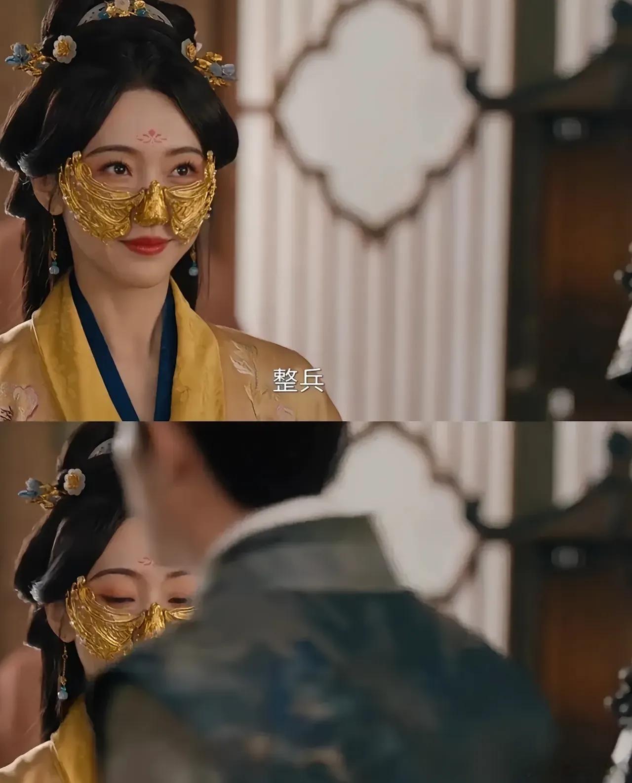 折腰：的故事里，一段爱而不得的虐恋悄然上演。苏娥皇戴着面具示人，以为瞒过了所有人