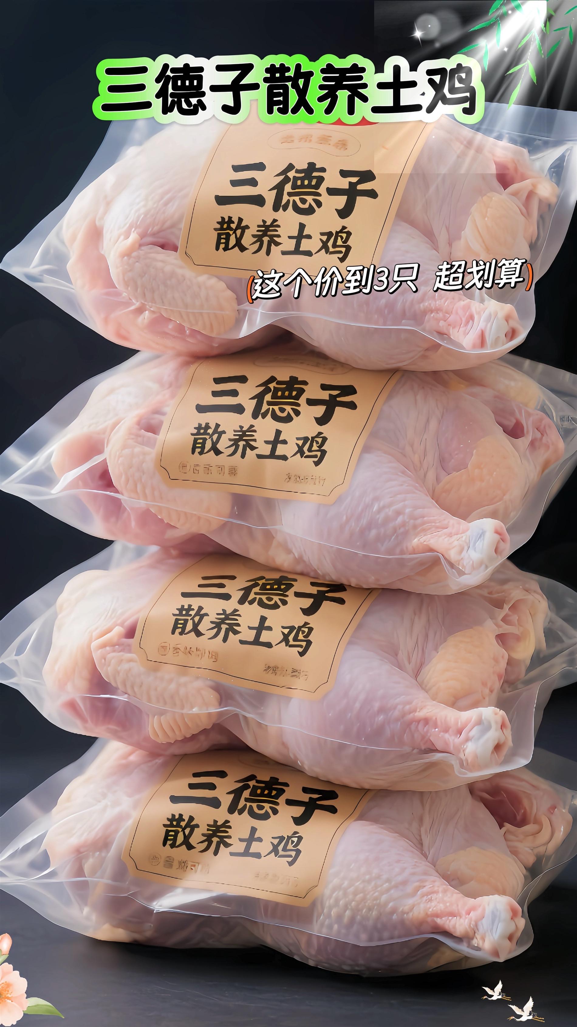 59.93只散养土鸡！三德子家散养鸡，纯正土味，还原儿时本味！漫山遍野...