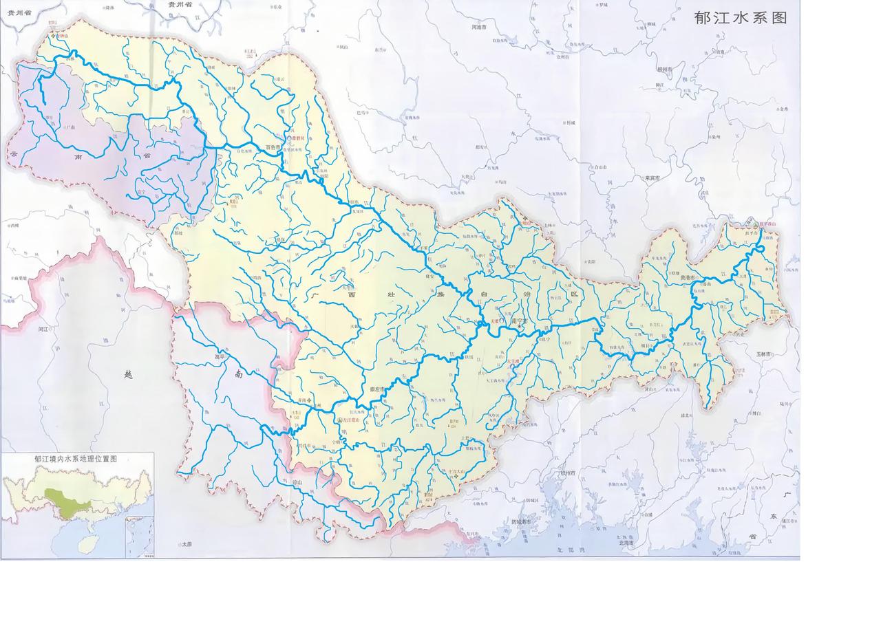 为什么广西最大城市和经济中心在南宁而不是柳州、桂林、梧州、贵港、玉林？看了这个水