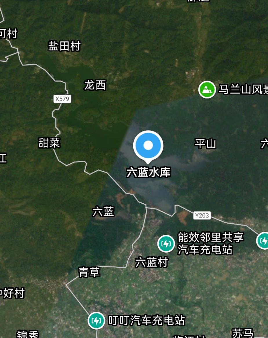 今天新闻里面说的广西横州的4座水库，分别是六蓝水库、云表水库、三岔水库和茶园水库