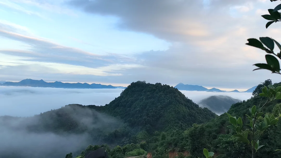 住在风景里，抬头就是山