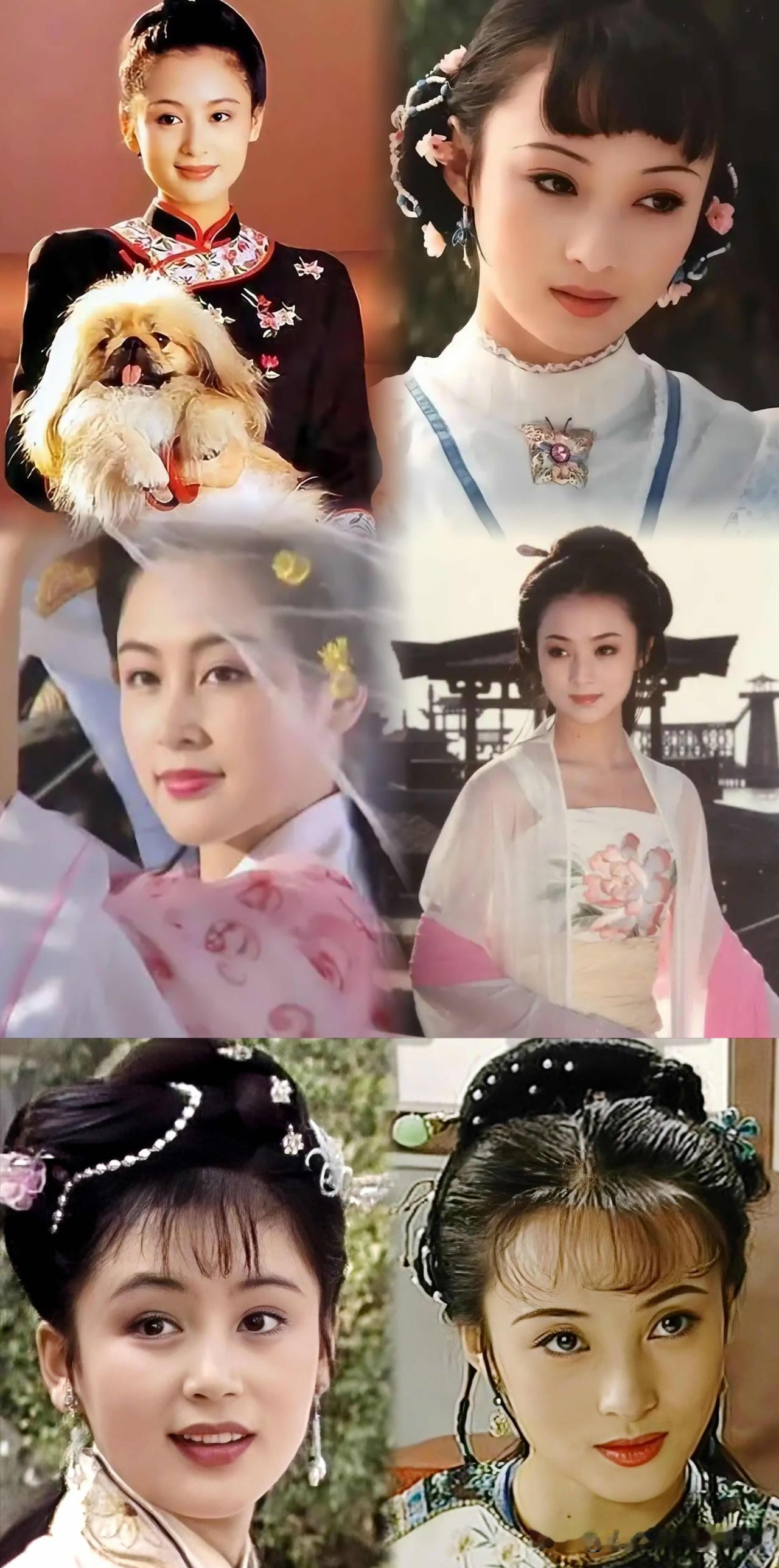 陈红和蒋勤勤，前者是大陆第一美女，后者号称古装第一美人。问她俩谁更美，恰似她们的