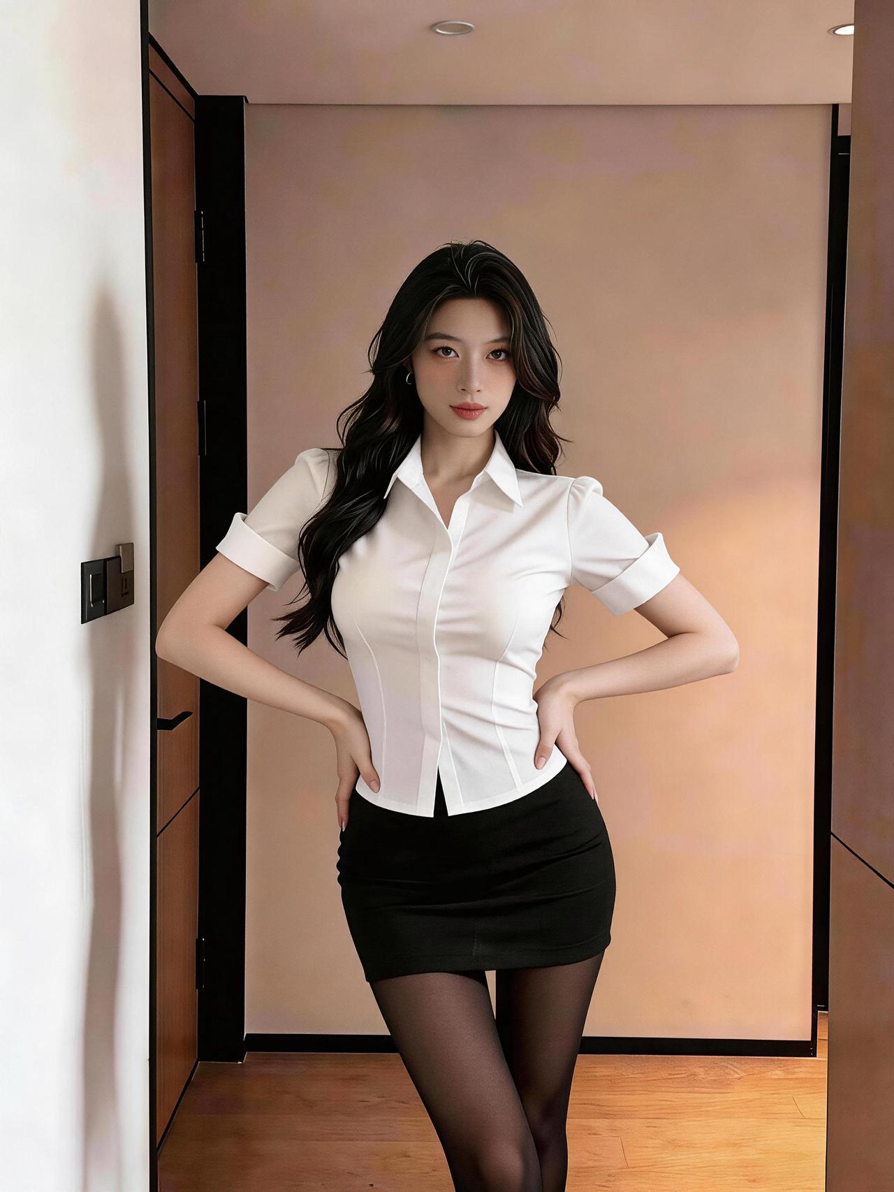 经典职场风穿搭