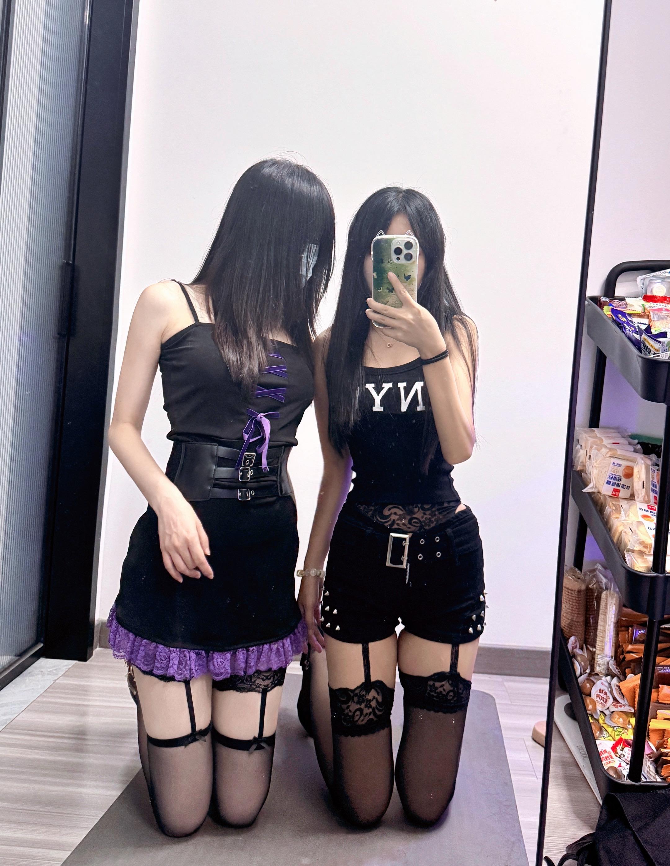 拍照姿势 性感小性感 黑丝御姐 辣妹穿搭 辣妹ootd穿搭攻略