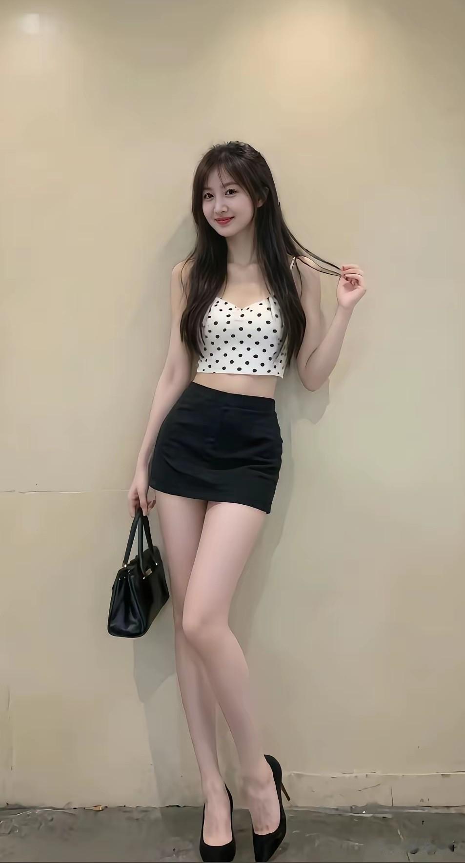 幸福不幸福取决于生活状态，状态分为物质生活和精神生活，美女从笑容和装扮来看，