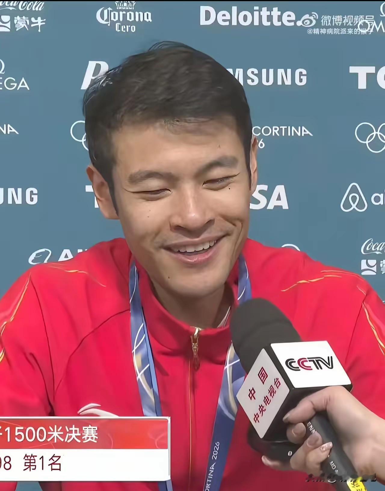 宁忠岩夺金后：赛后一句话把大家都逗得”前仰后俯”​米兰冬奥会，宁忠岩在150