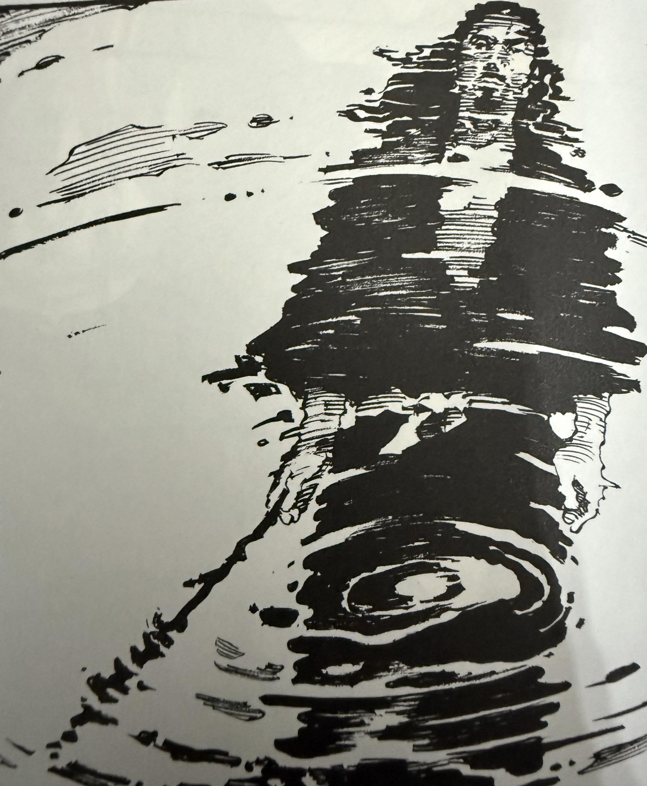 让漫画的画面动起来。井上雄彦对水和气以及头发的刻画真的好看，整个画面都...
