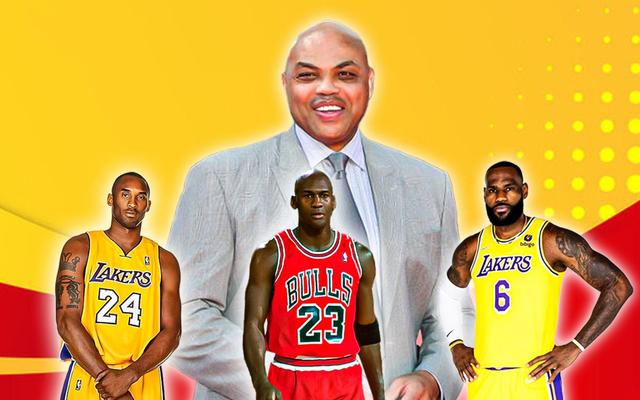 巴克利评NBA历史球星排名:乔丹第1,科比第6,詹姆斯暴跌!