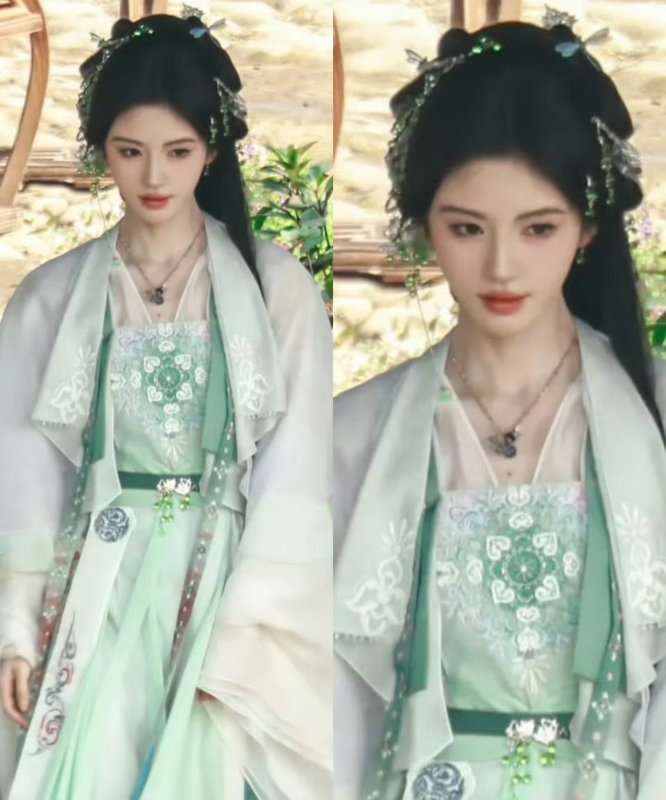 鞠婧祎来战造型好多样被大家说10年半永久换来的好的妆造也是应得的[哭哭]​