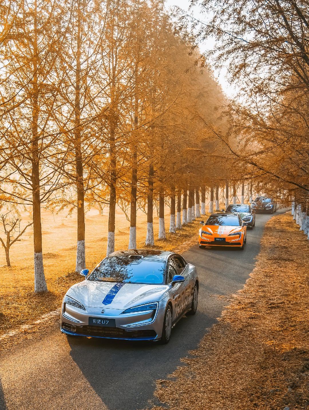 仰望U7这涂装搞的有声有色