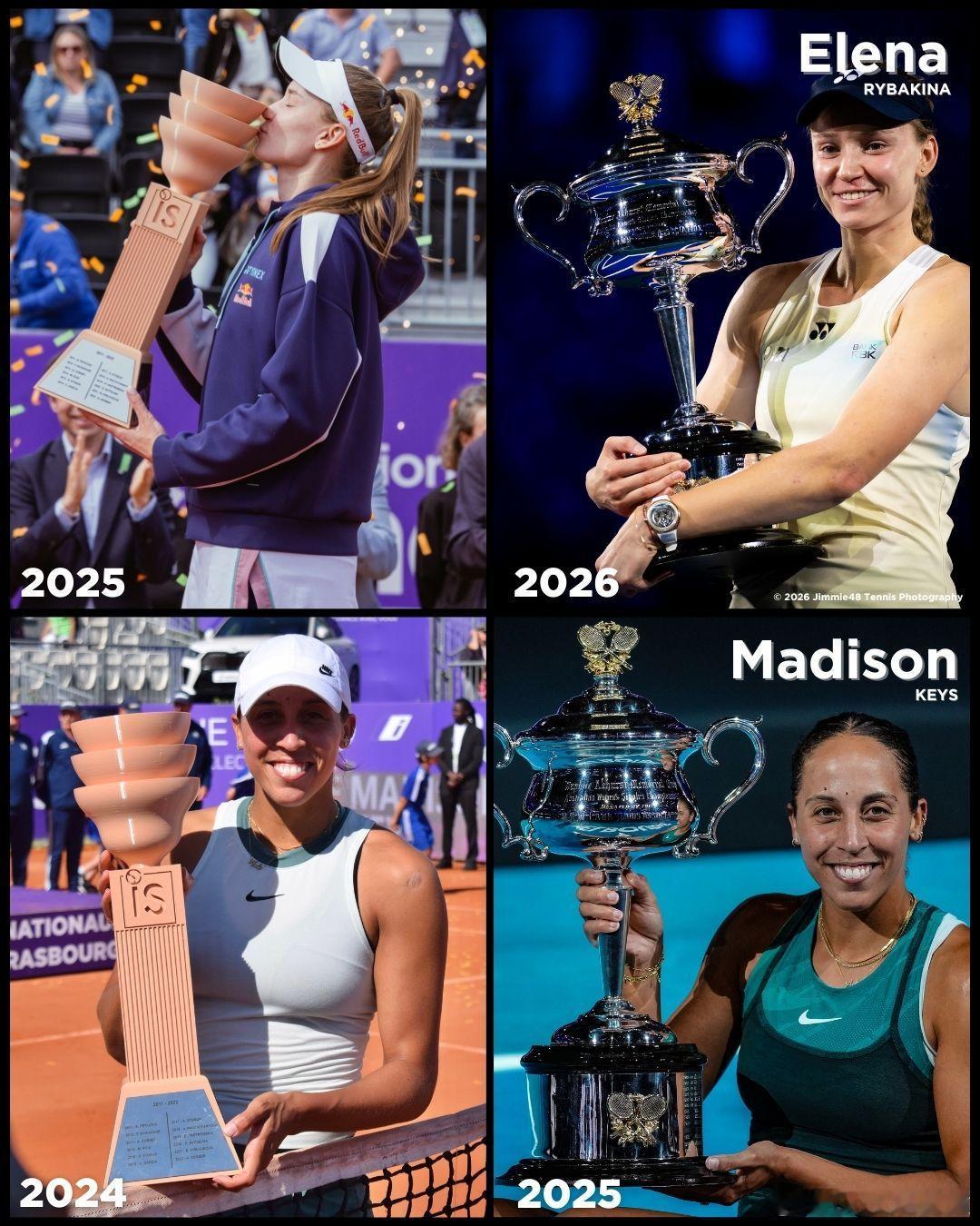 斯特拉斯堡成为澳网风向标？最近两年，前一年该站冠军都拿到了来年澳网冠军这很澳网澳