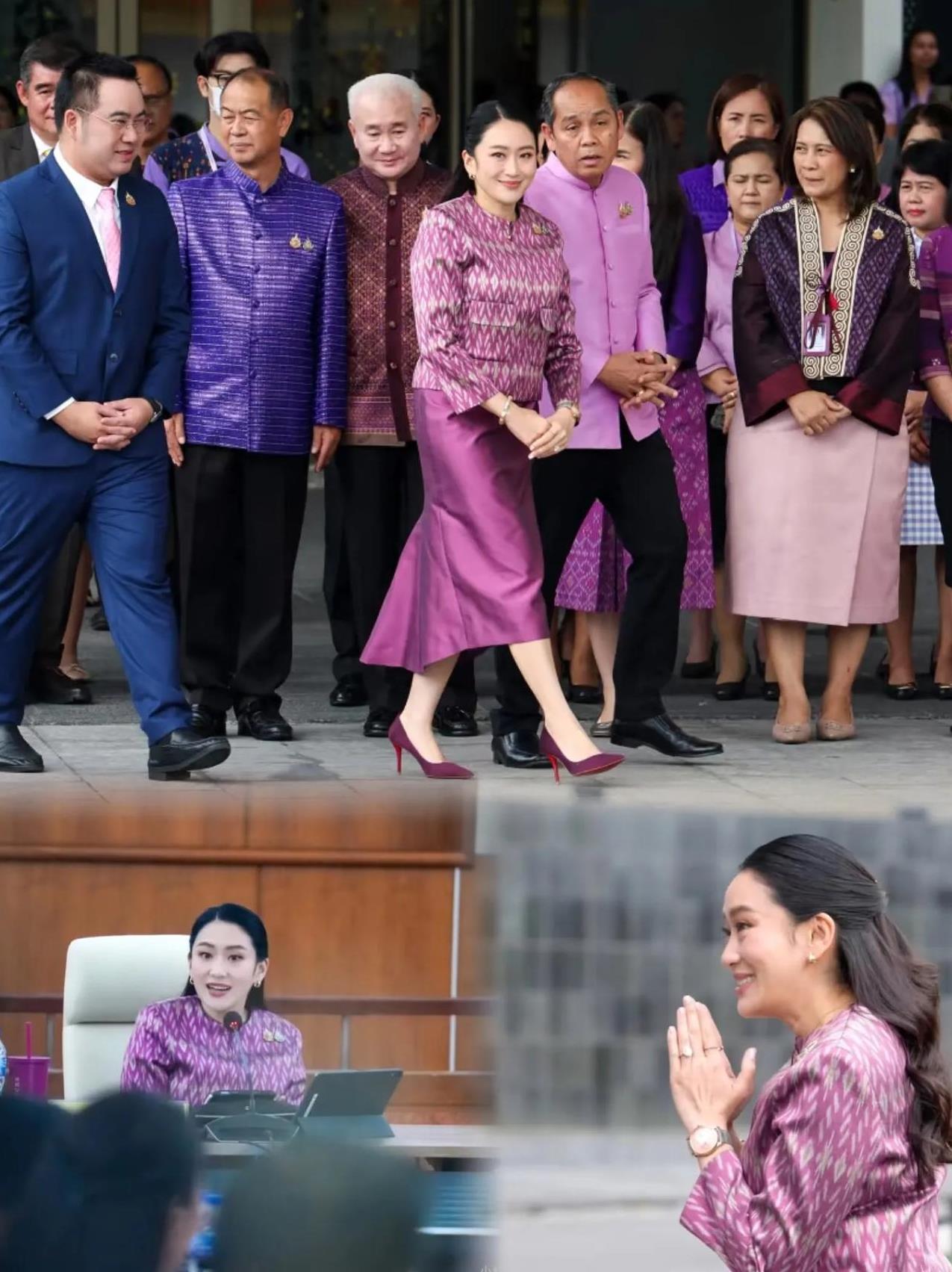 佩通坦带着胜利的笑脸回归了！还获泰国反对派公开支持：你仍是总理，要振作起来努力工
