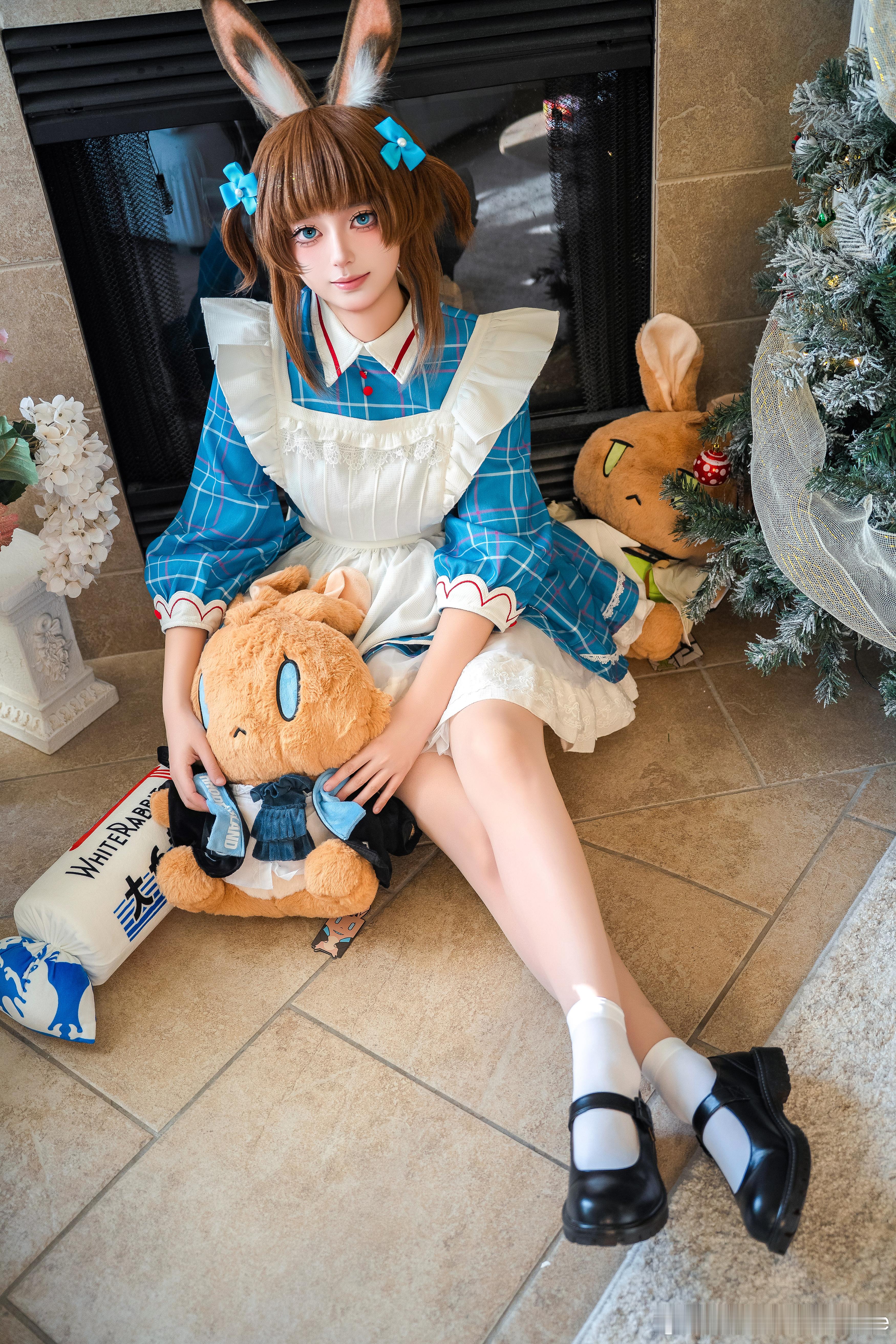 cosplay明日方舟二次元cos大赏冬日幻想祭阿米娅cosplay【沉浸于奶