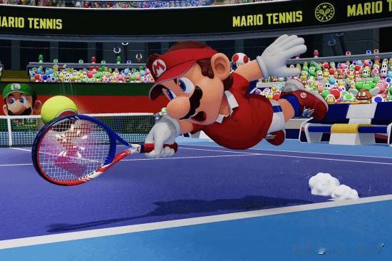 《马里奥网球》系列新作《马里奥网球：狂热》媒体评测已经正式解禁，外媒dailys