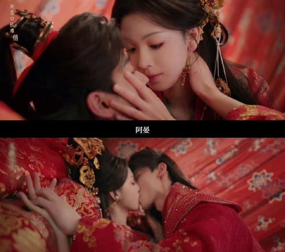 陈瑶和全伊伦亲到口红没了，不是演的，是真亲了18秒，NG了11次，嘴唇都破了。