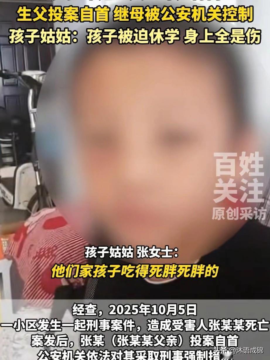 “继母家的孩子吃得死胖死胖的，我们家的孩子饿得皮包骨”！河南14岁男孩被虐待去世