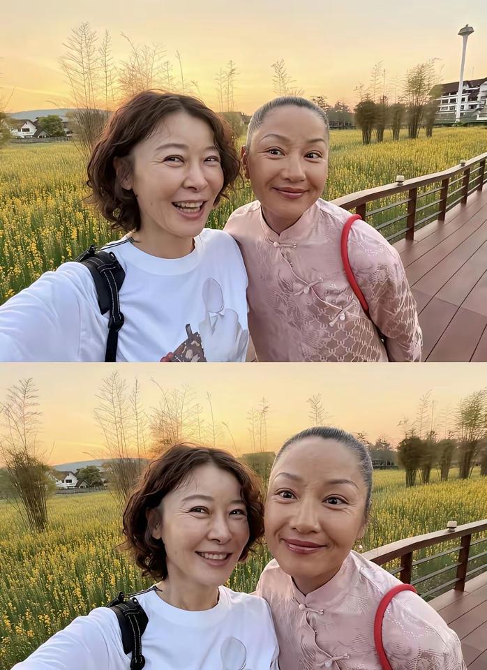 54岁的瞿颖，体脂率18%。这个数字，比很多20多岁的小姑娘还狠。她不是在健