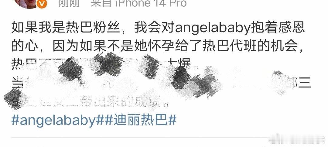 哦怎么着？不是你姐自己要怀孕的？是迪丽热巴逼着你姐怀孕的？还有不知道的以为迪丽热