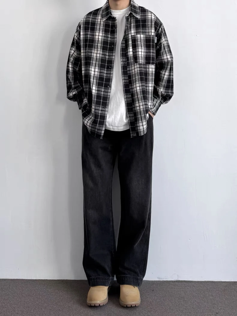 简单干净衬衫穿搭 建议一米七男生直接照搬