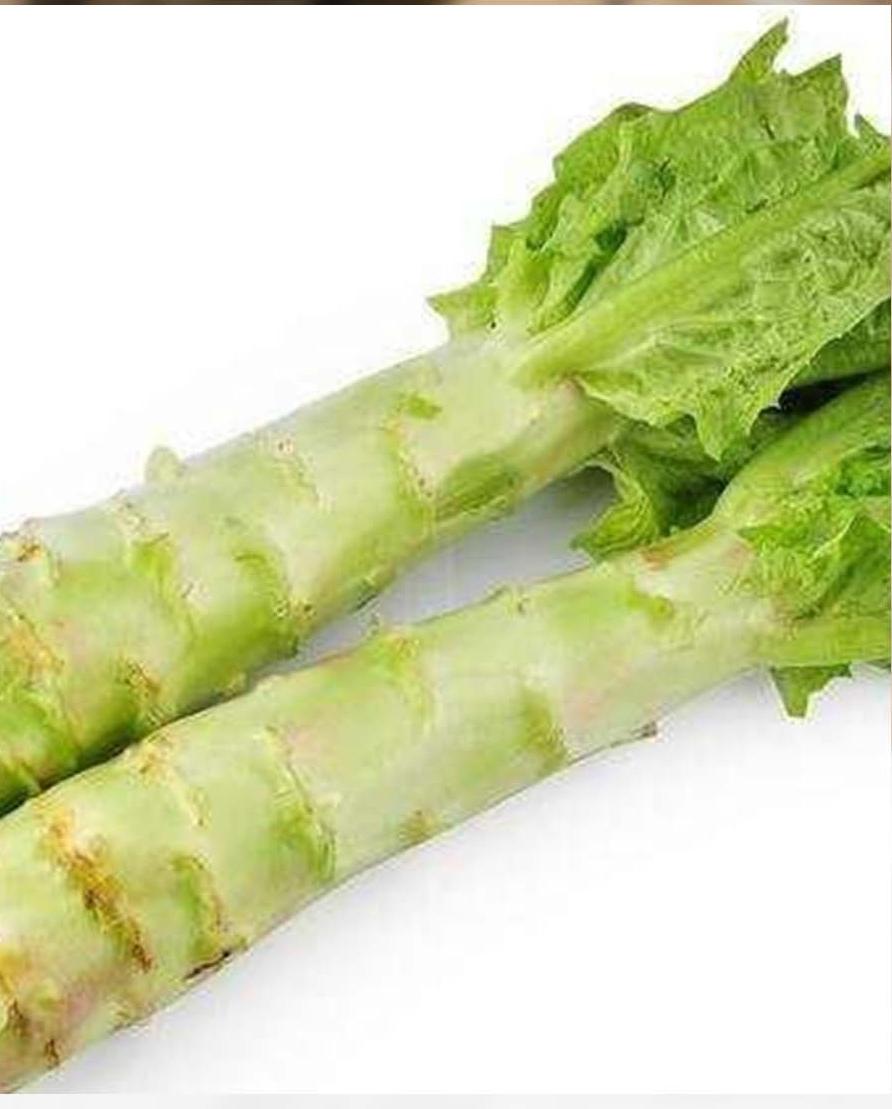 莴苣叶能不能吃？今天老婆买根莴苣，我把叶子全扔了莴苣很大，叶子很多去掉叶子