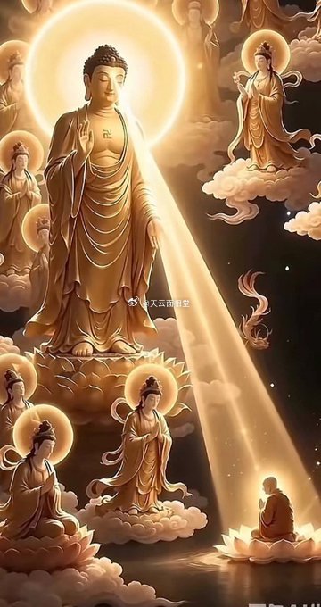 虔诚向菩萨许愿，愿你好运爆棚，恭喜发财，富贵满盈！​​​
