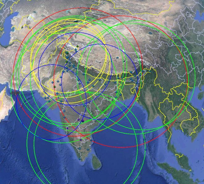 高原一线部署前线航空兵，成本太高。印度大多海拔低、机场密集，要补上这个差距，太不