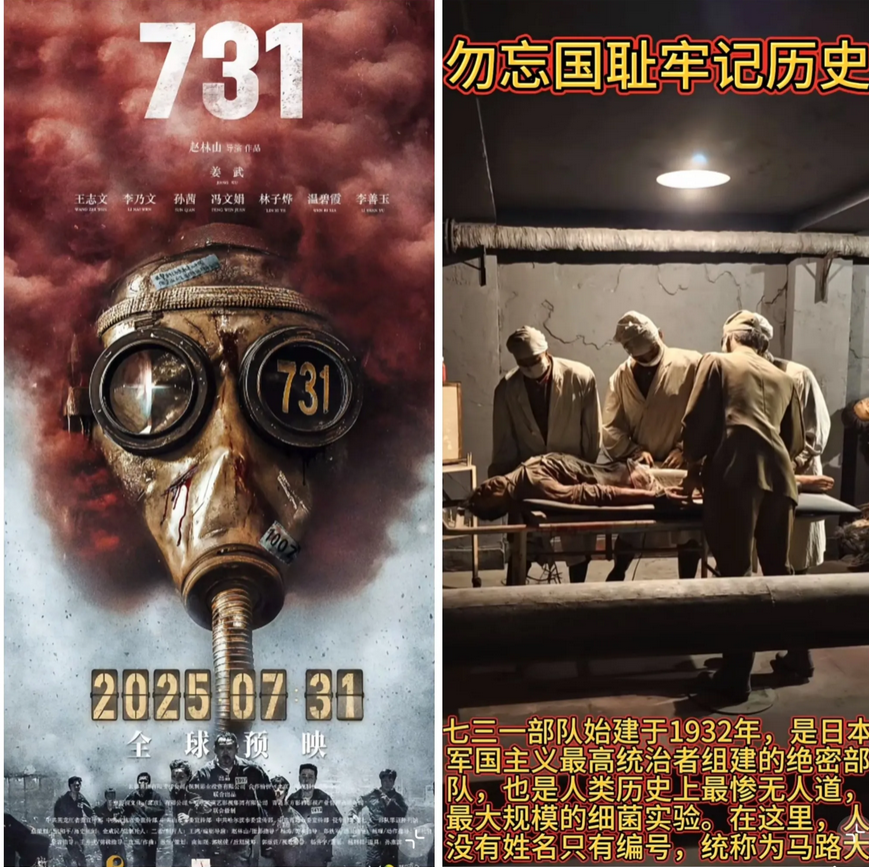 《731》电影上映后，抵制的人竟有80万！更有一部分人发表了亲日言论，这部分