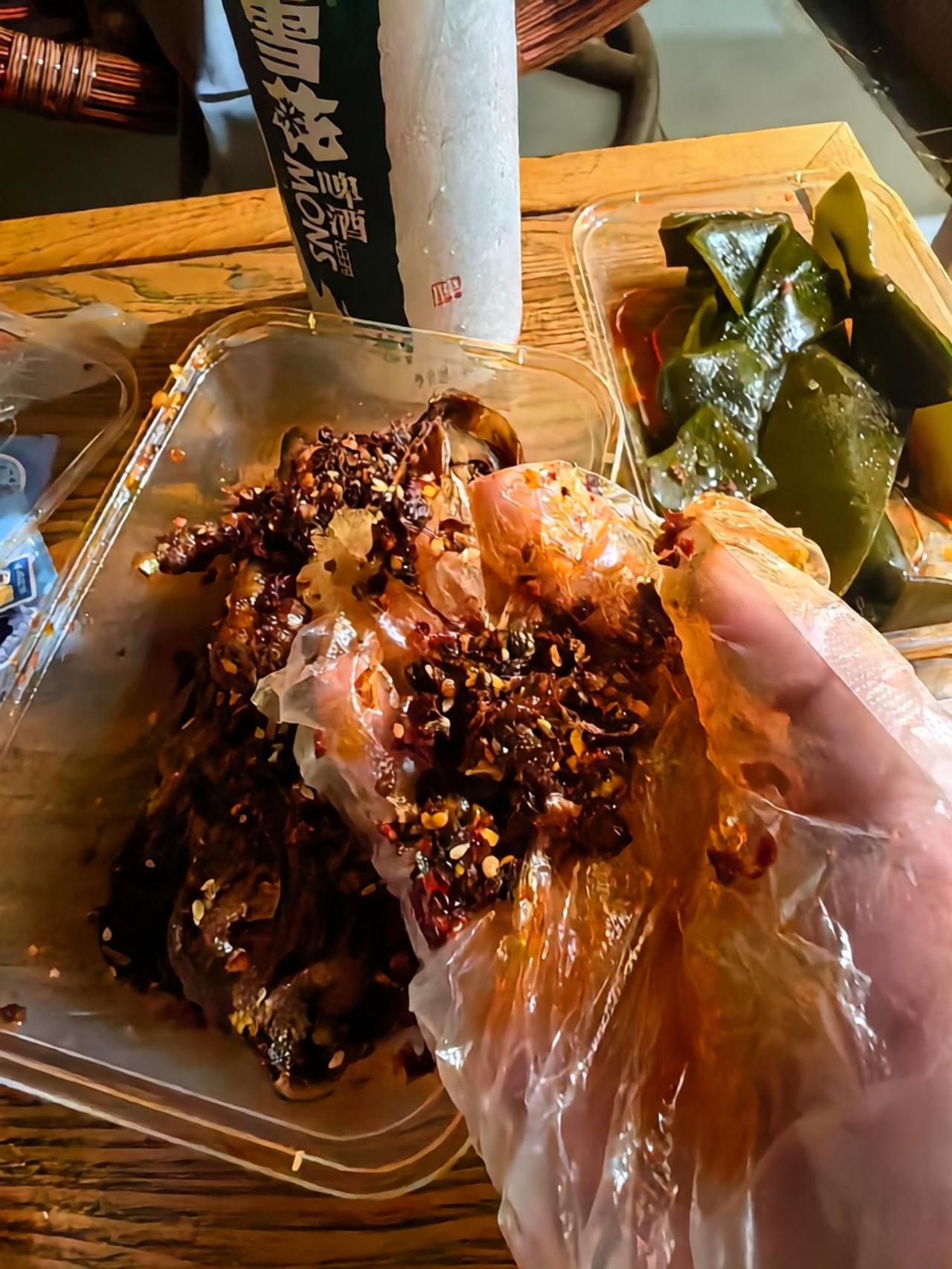 这哪有肉全是辣椒