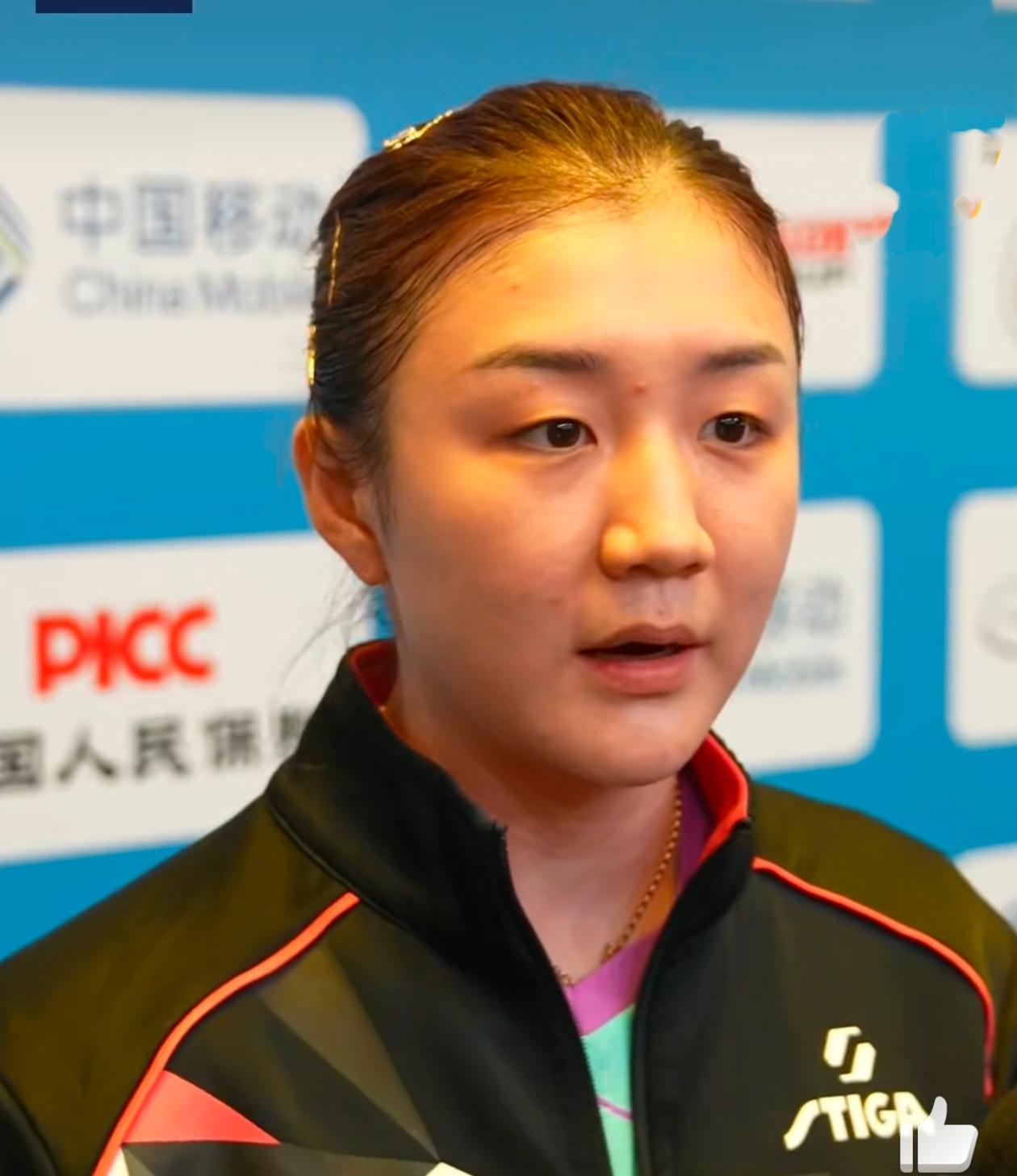 陈梦铜牌赛后采访第一、谈成长陈梦说到以前打这种三四名的