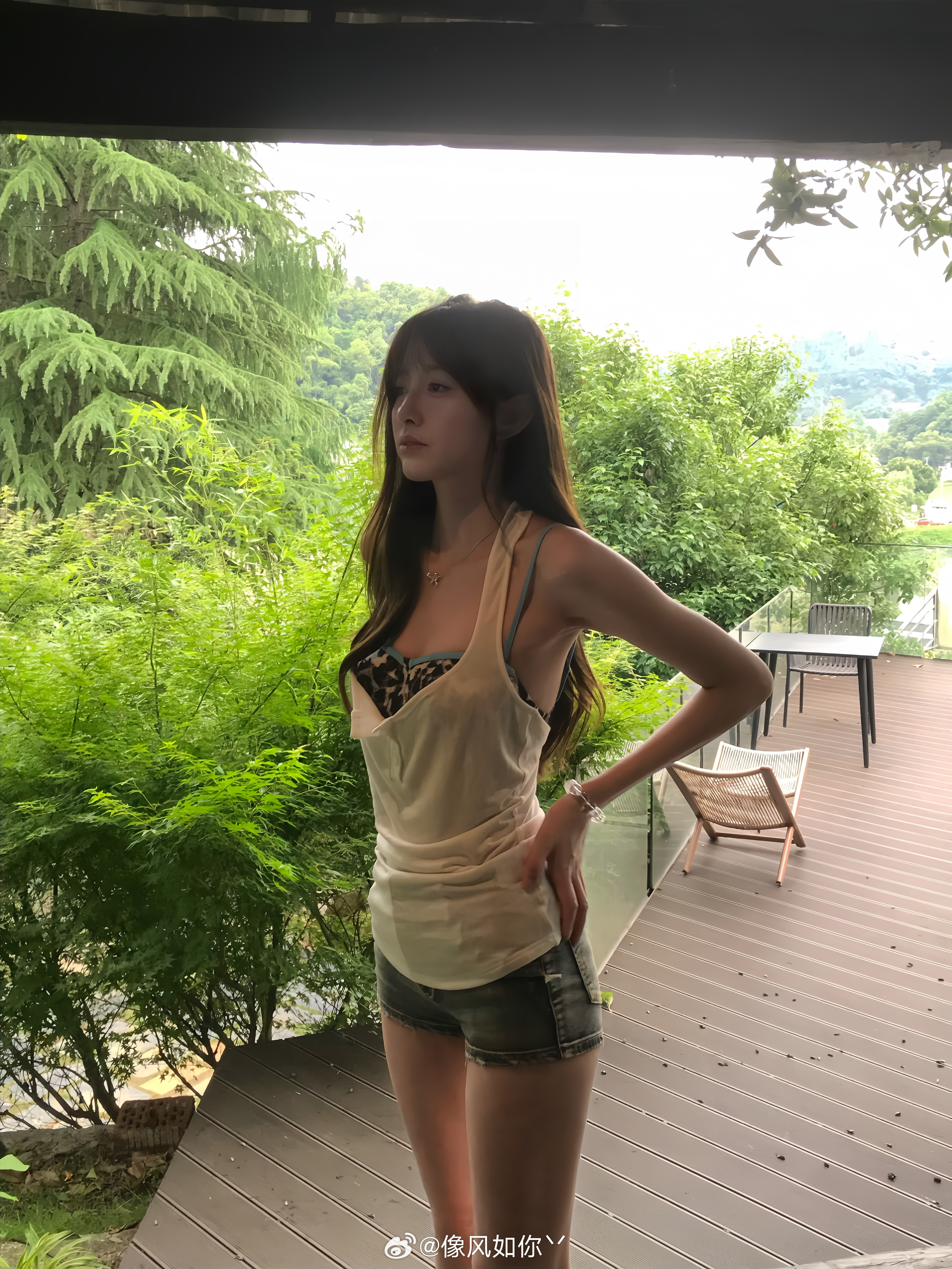 🌲逆光不清晰啊咧