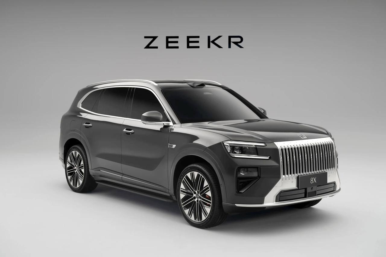 极氪8X，对标问界M8，有点悬。极氪8X，车身尺寸5100x1998x178