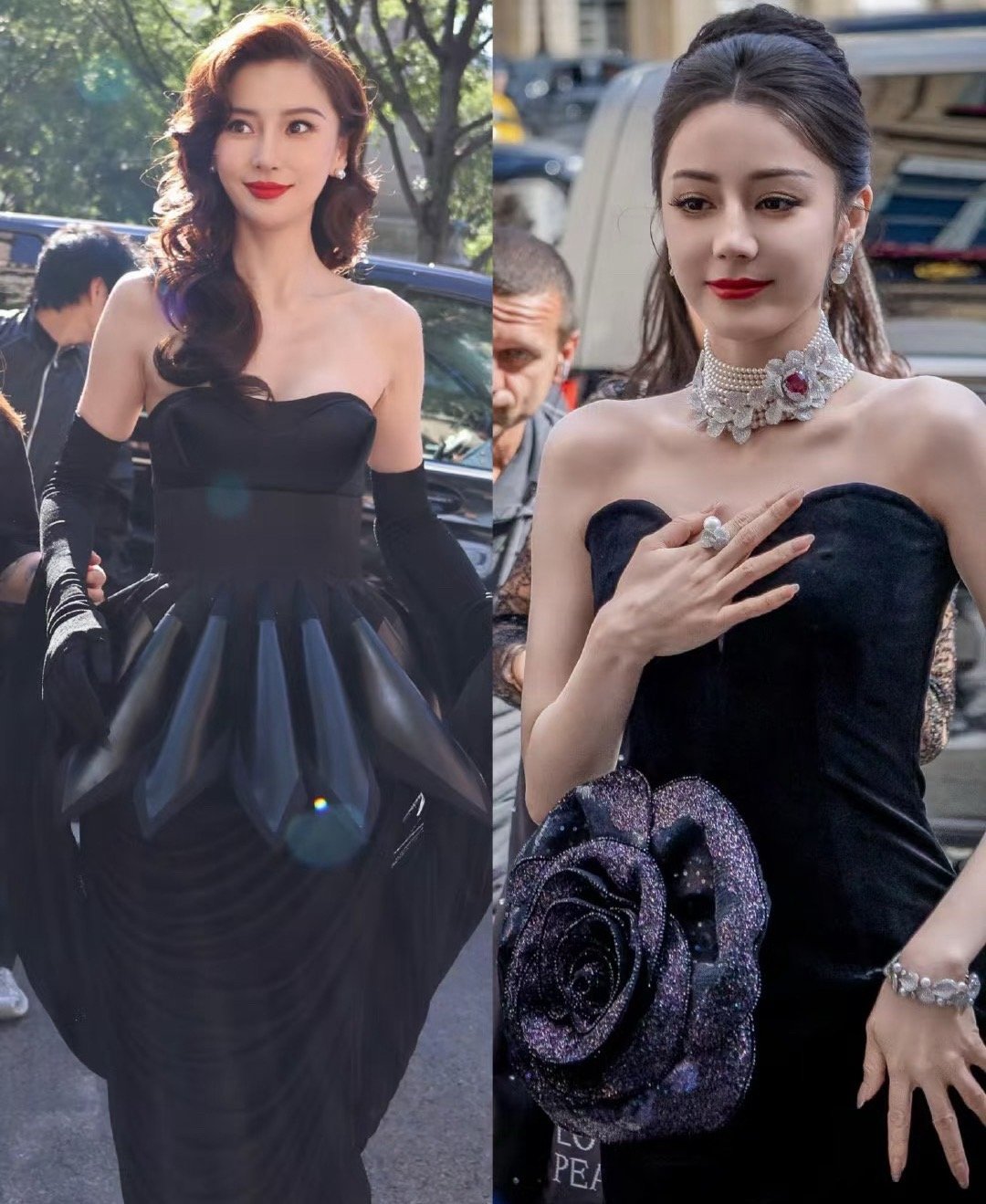 Angelababy、迪丽热巴，势均力敌的美貌、一个是权一个是威​​​