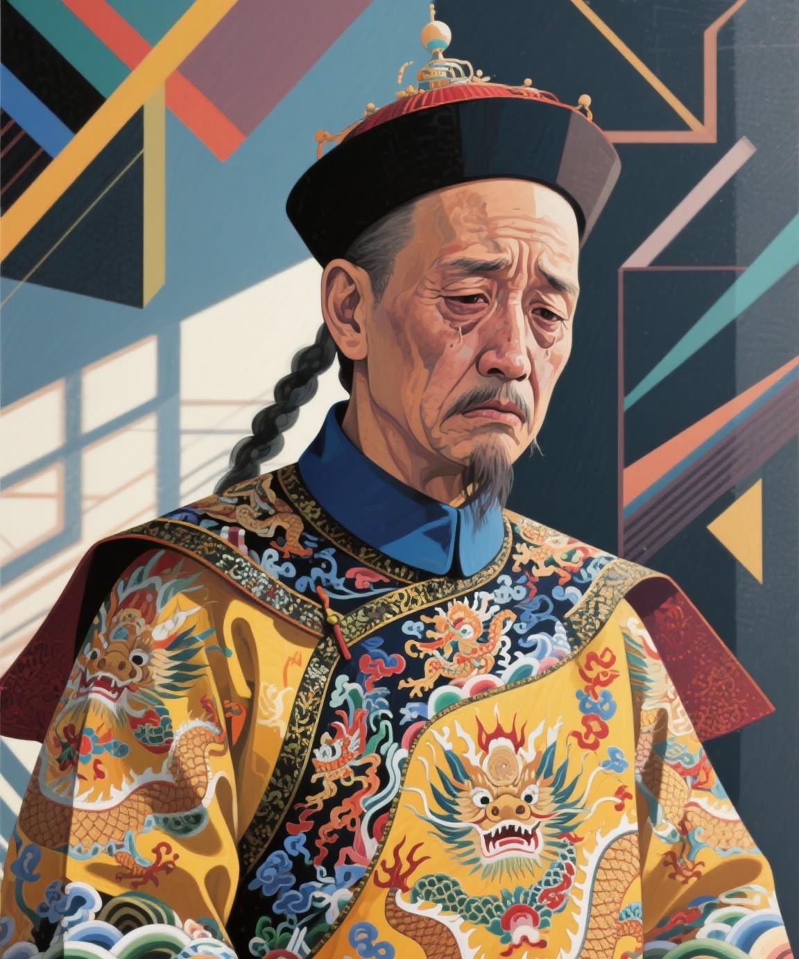 乾隆对儿子嘉庆有多么不满呢？在祭天的祷告辞里，竟然诅咒嘉庆若不贤明就让他短命吧，