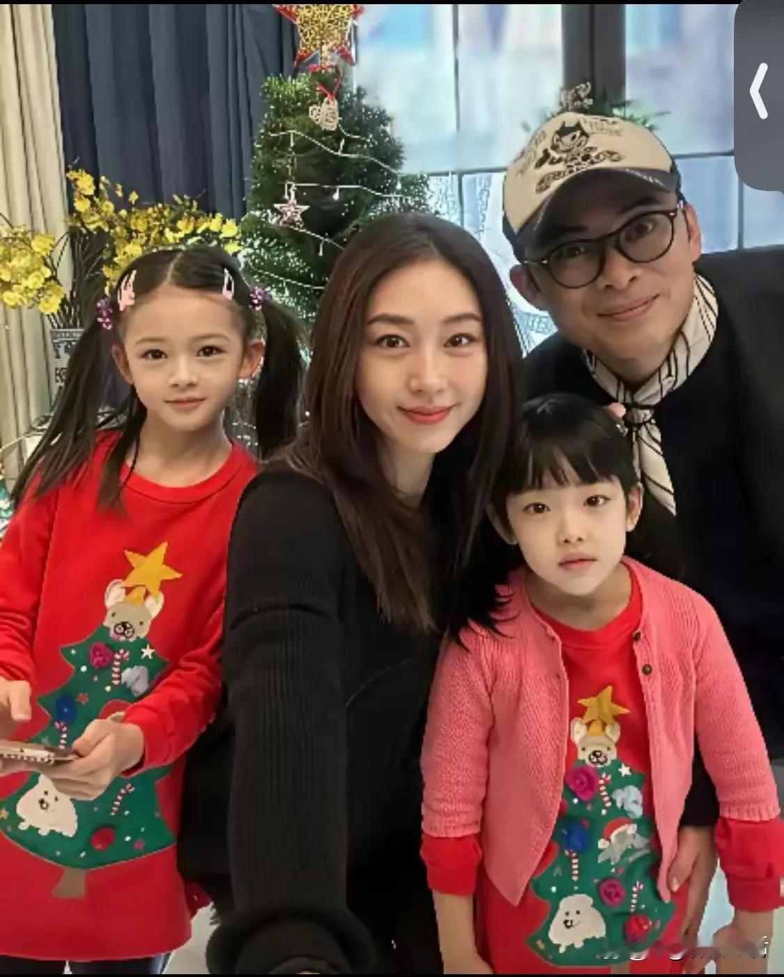 虚竹的媳妇孩子都这么漂亮啊[笑着哭]