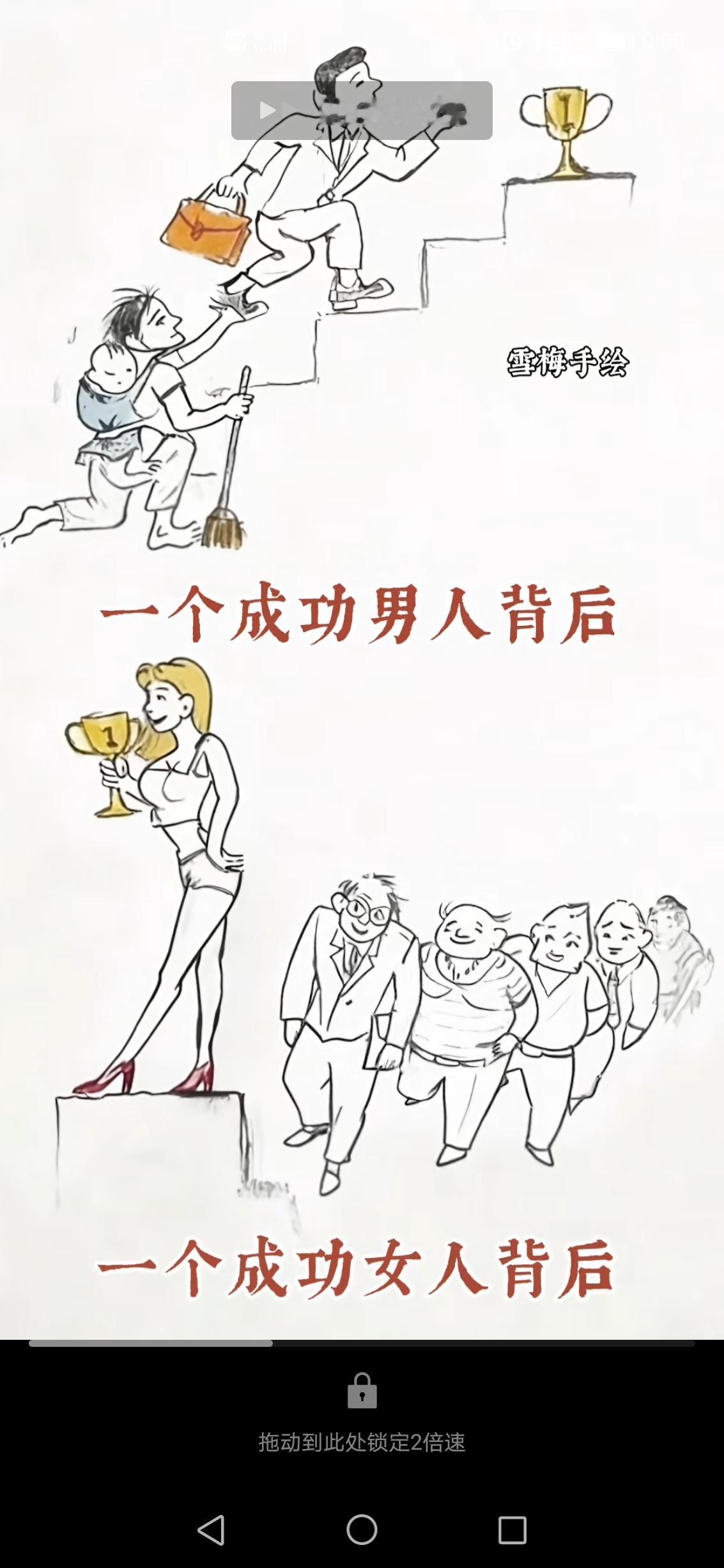 现实中这是真的么……大家说说看，成功男人的背后，成功女人的背后到底都有些啥？