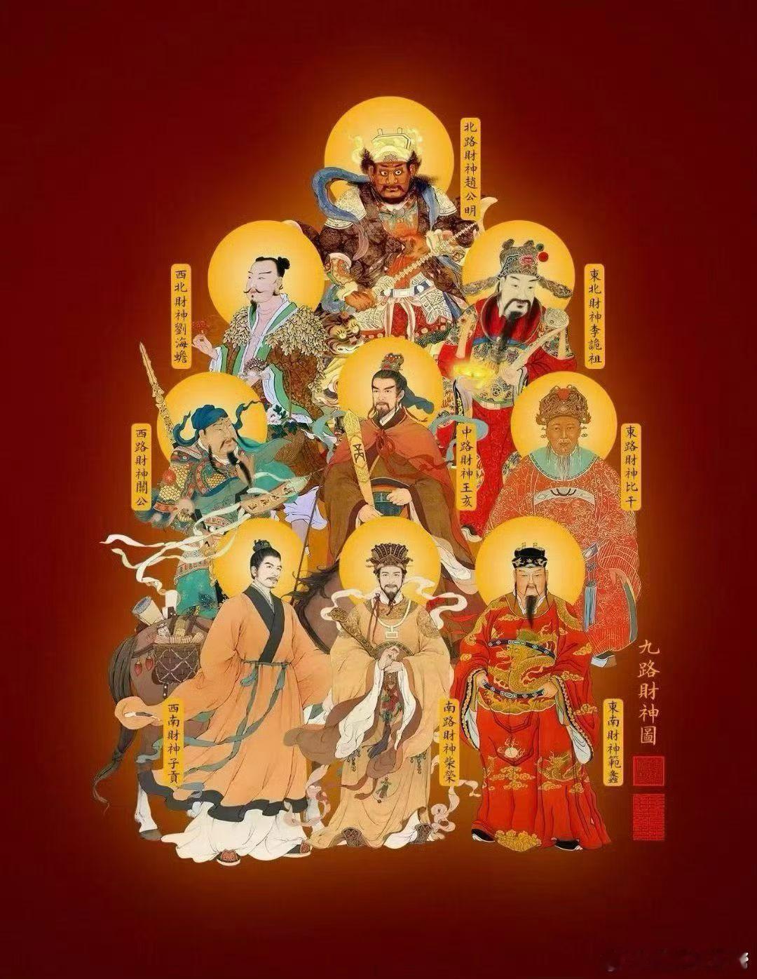 初五迎财神，今年接回家。求偏爱迎财神