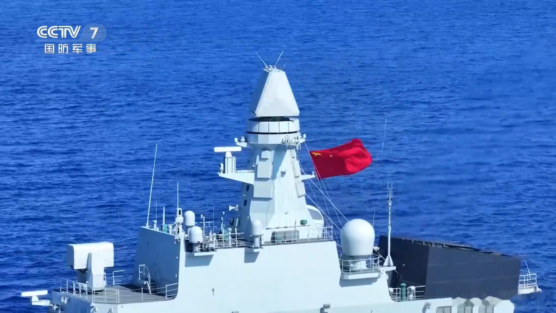076就不给你看机话说总师心心念念的粗黄线呢？中国海军076中国海军力量烽火问鼎