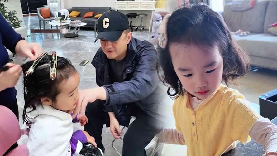 2026年5月6日，李亚鹏与前妻海哈金喜合体，陪4岁女儿夏夏烫头发。海哈金喜晒
