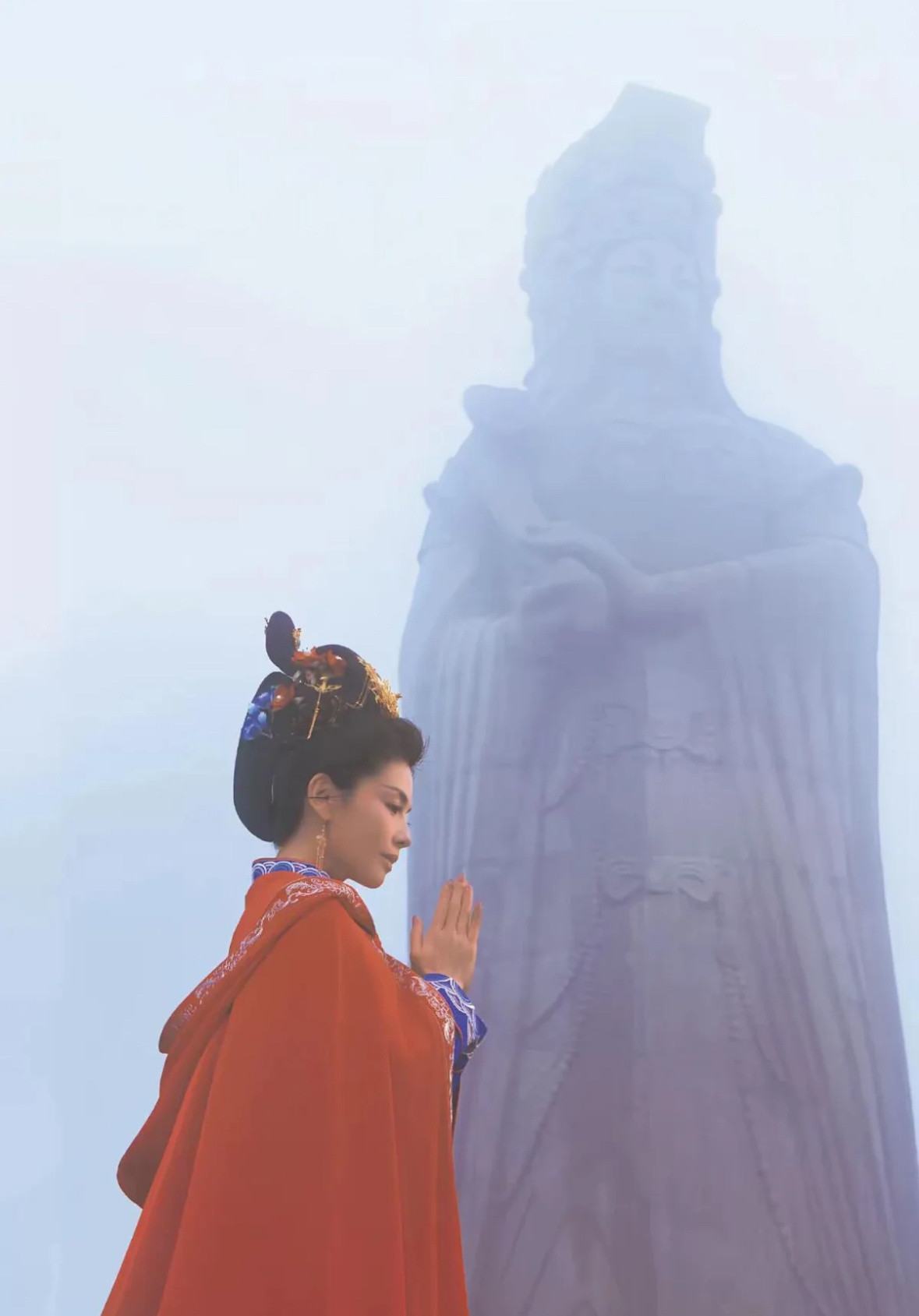 谁懂刘涛第一张图的震撼，太神性了！​​​