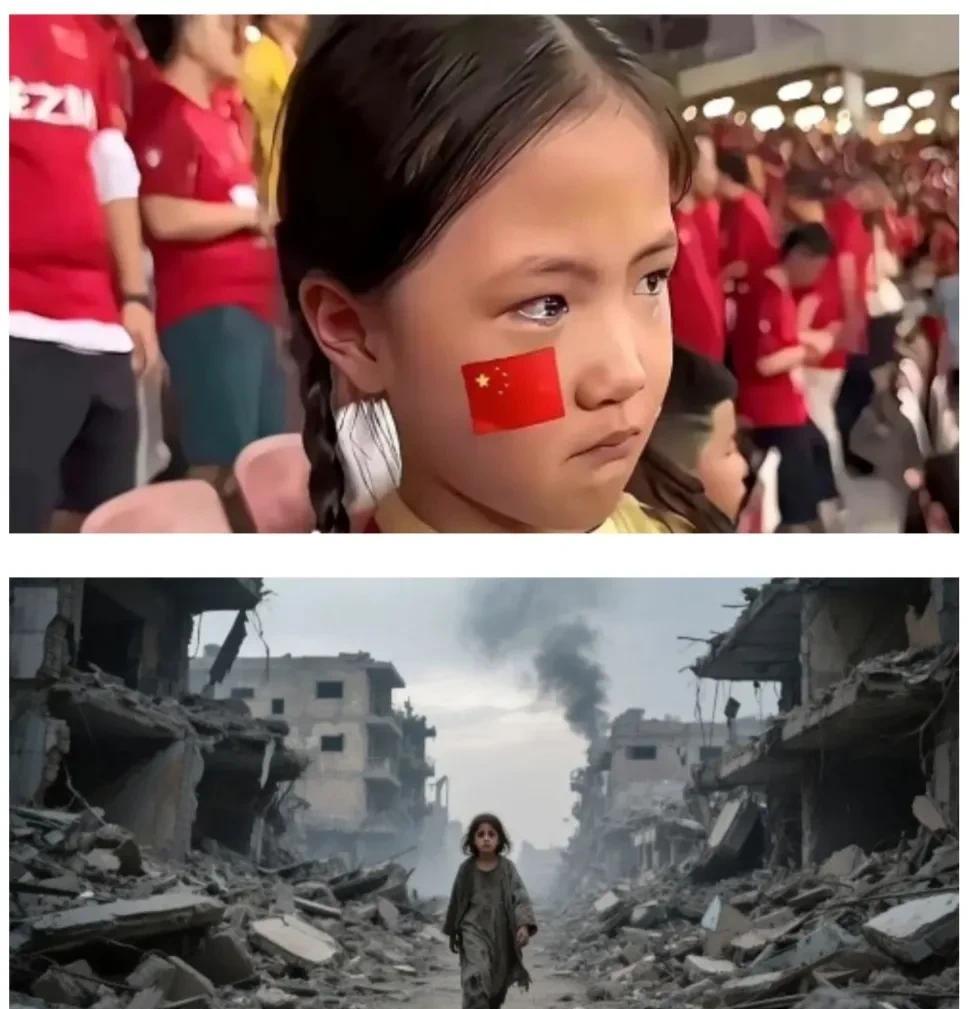 不知诸君看了作何感想！两张照片，强烈反差令人深思……一张照片里，一位来自