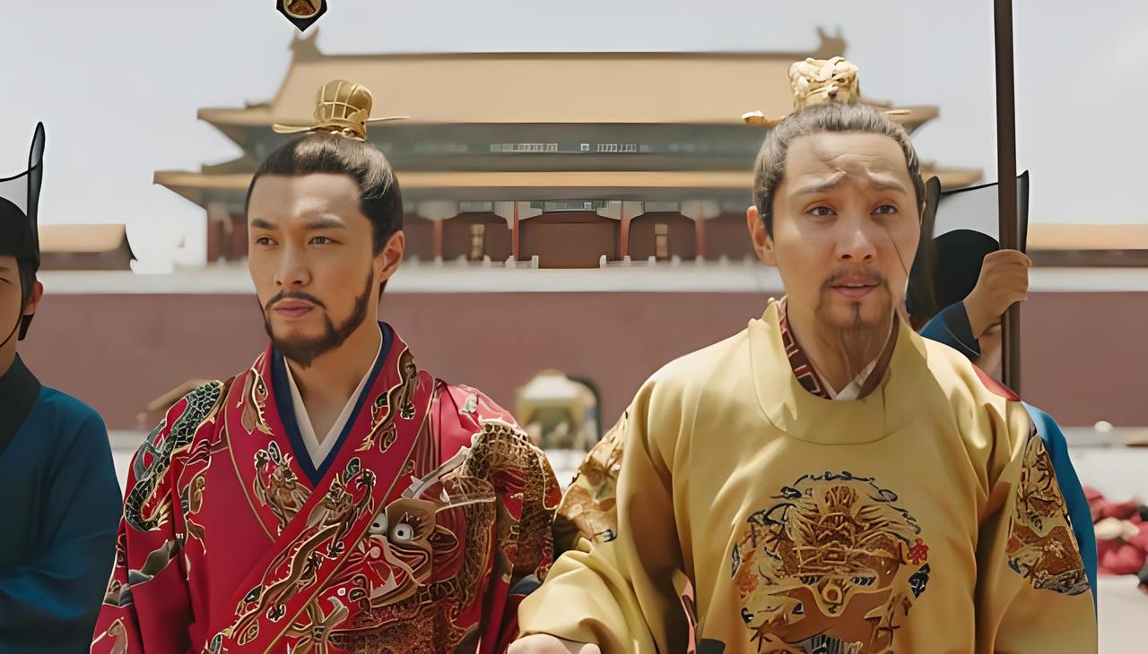 一位皇帝，被异族俘虏后放归京师，却遭亲弟软禁宫中。门上锁孔灌了铅，窗外树木砍得干