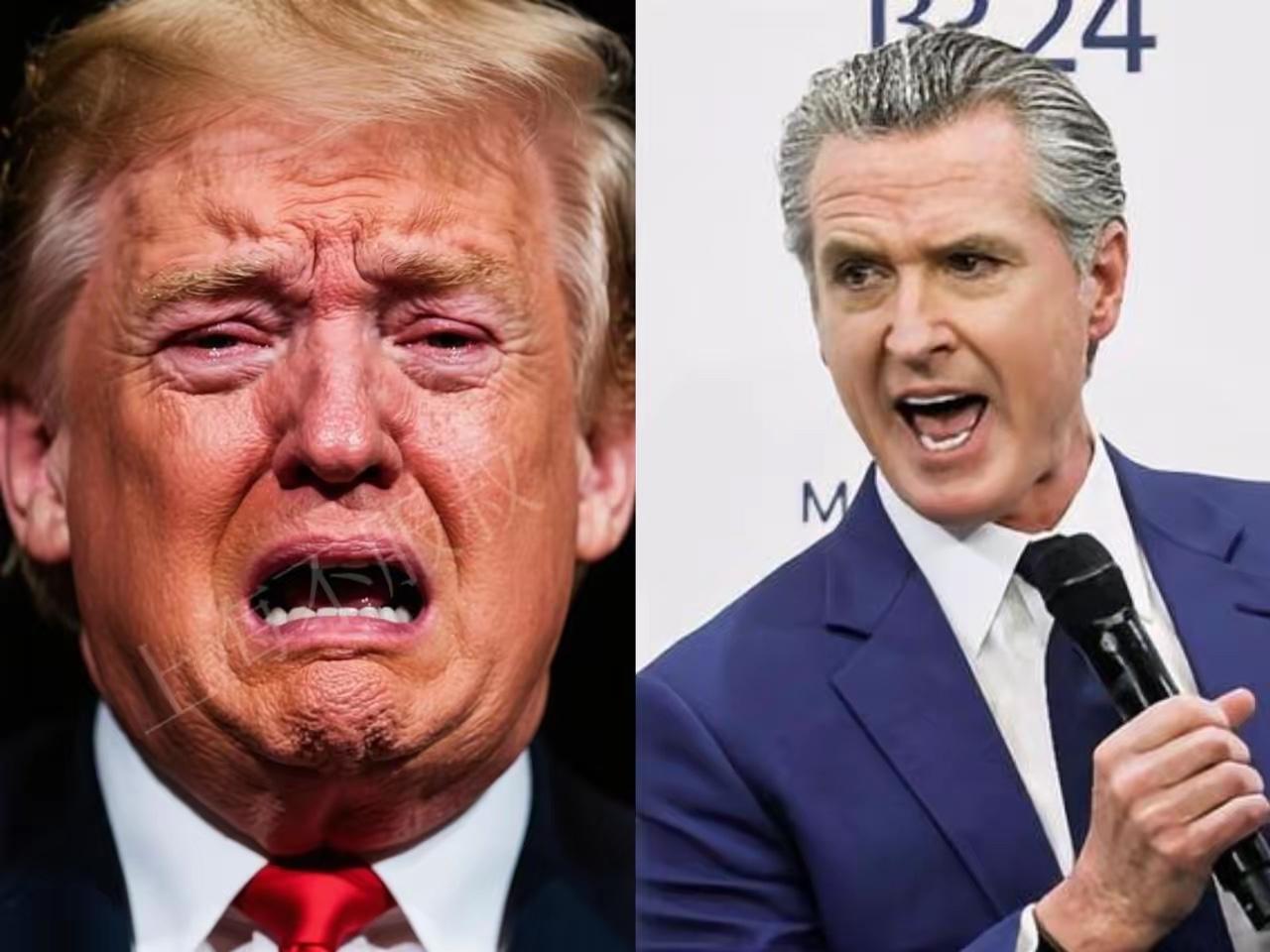 胆子太大了！纽森跑到德国当众“拆台”，美国内斗彻底藏不住了加州州长纽森是真敢