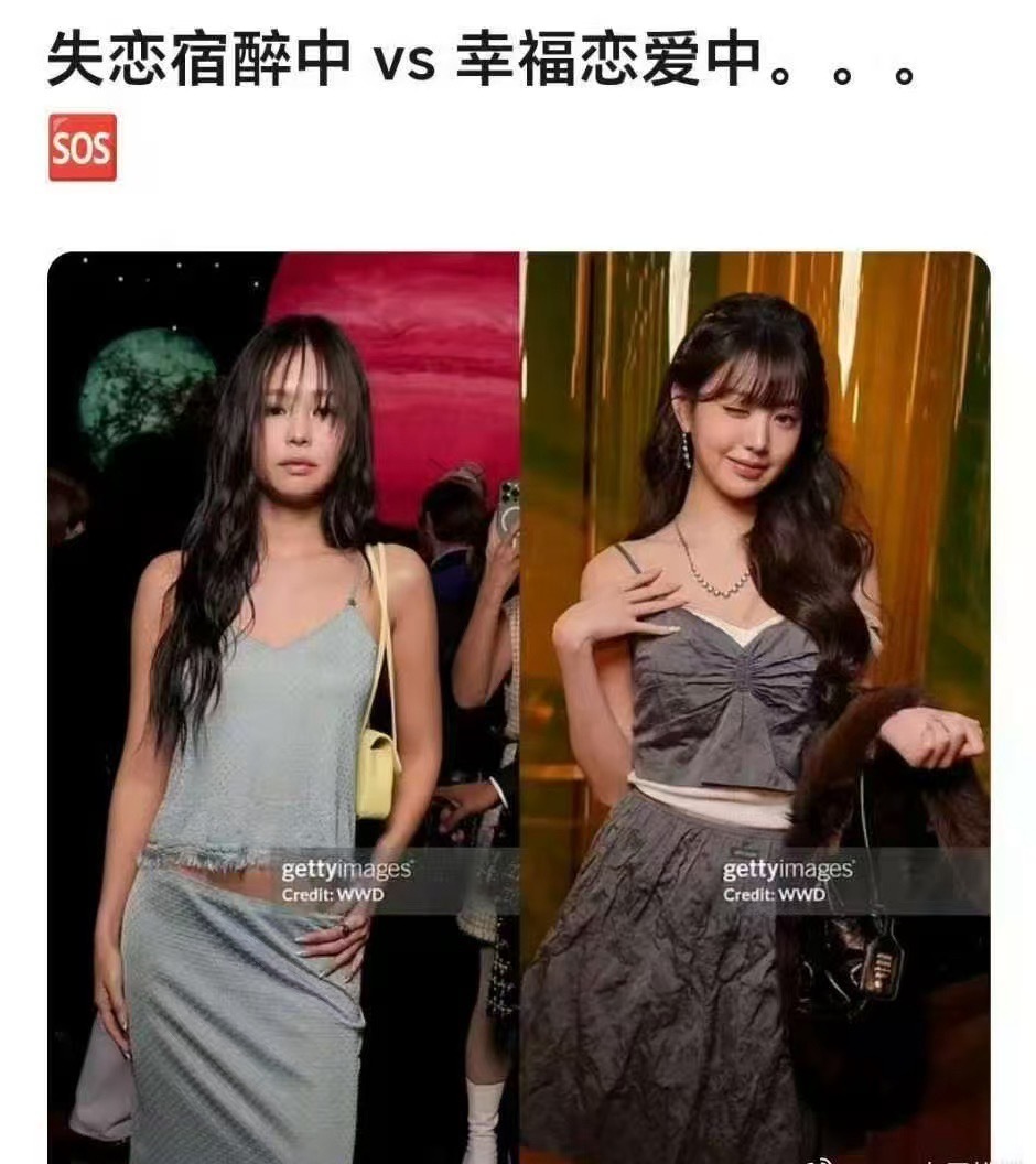 金泰亨一个人就可以让Jennie和张元英两位顶级女爱豆变化那么大吗？？？​