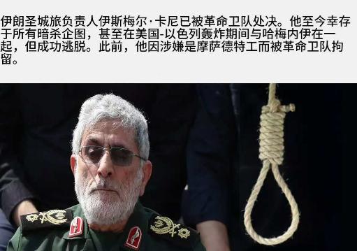 法国参战，伊朗内奸不收手，革命卫队斩首间谍开始，伊朗迎来4大重磅利好！ 新华