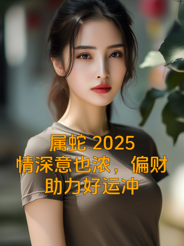 属蛇2025：情深意也浓，偏财助力好运冲