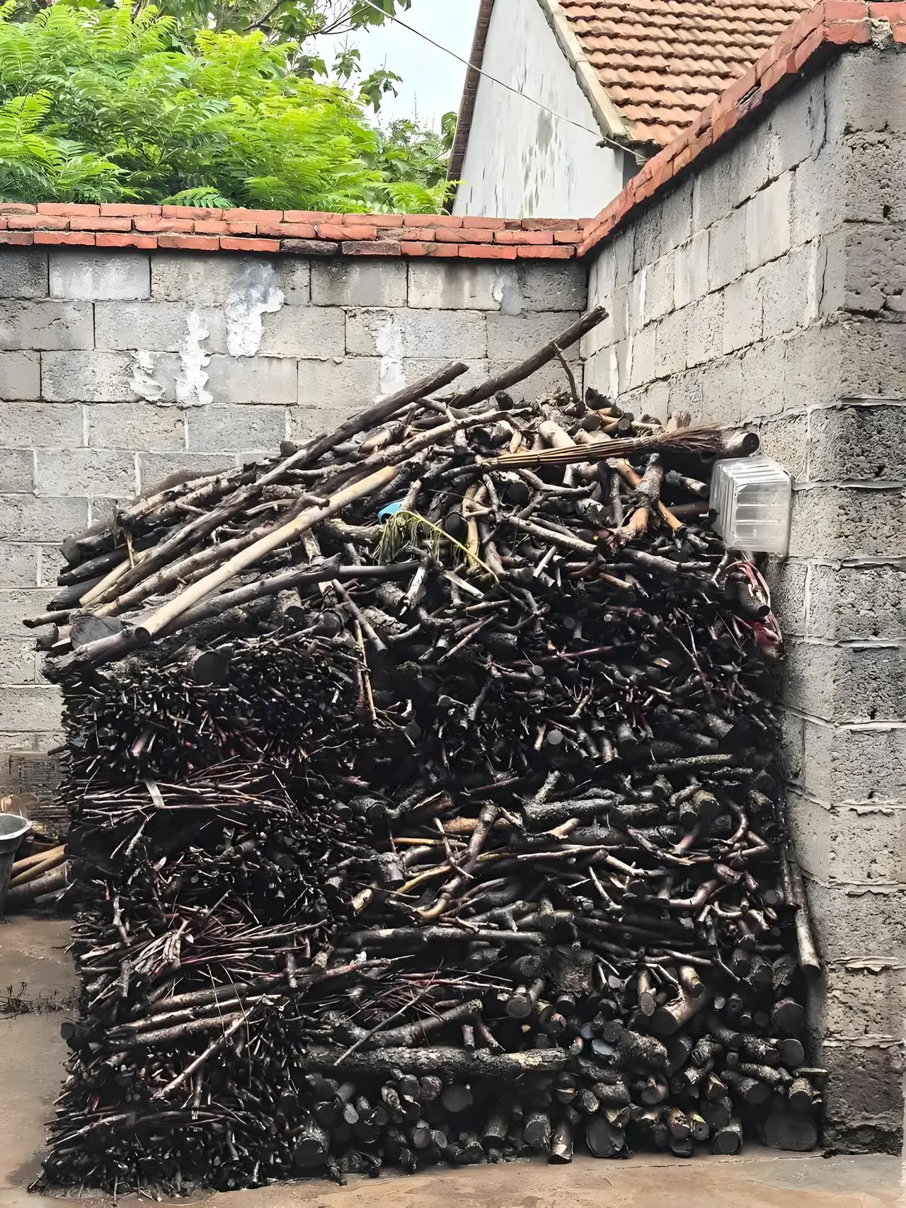 一堆柴火让我破防了刚才同事小郭给我讲了他的故事，说他现在不敢回老家，我心里涌起