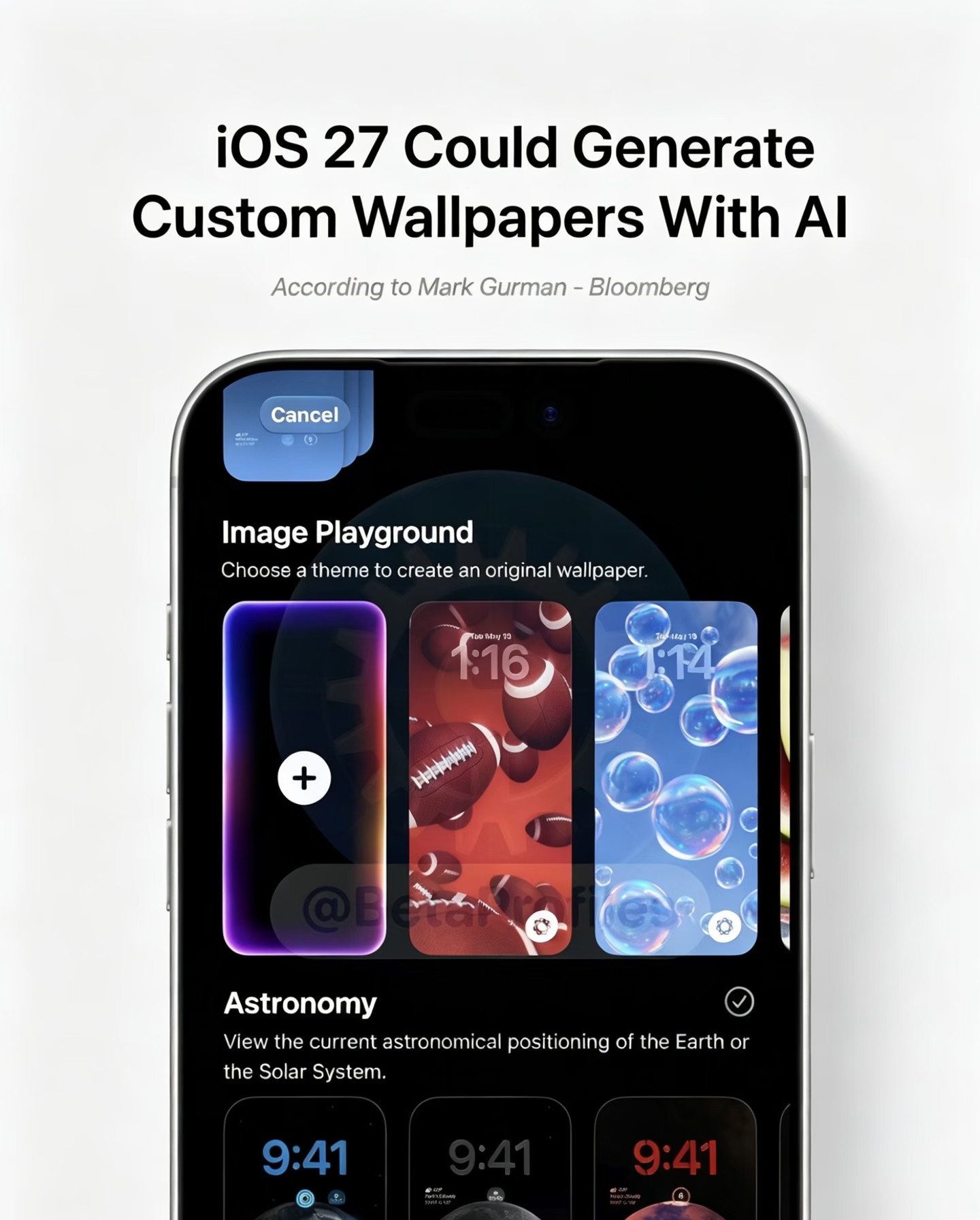 iOS27或6月发布iOS27新增两大AI功能：一是可借助升级的ImageP
